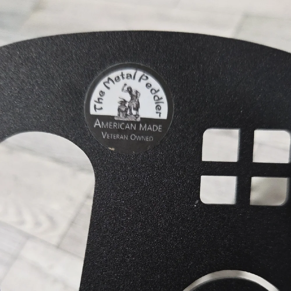 Black Metal Camper Wall Hook